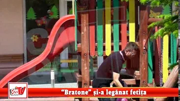 Bratone si-a leganat fetita