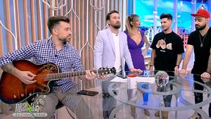 Ramona Olaru și Cuza, “înțepături” acide în direct, la Antena 1! Gestul surprinzător făcut de cântăreț față de fosta iubită | VIDEO