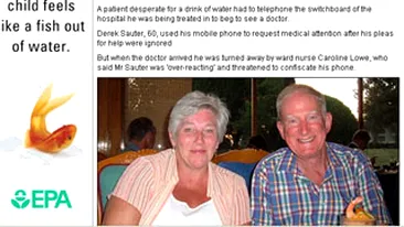 Pacient, nevoit sa sune la conducerea spitalului pentru a primi un pahar cu apa. A murit dupa 8 ore de chin