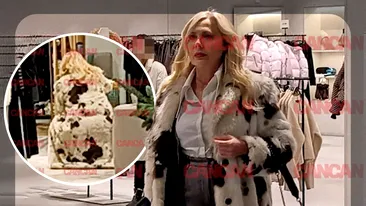 Trage rău curentul la mall! Dana Săvuică defilează ca la 20 de ani, mai ceva ca pe catwalk