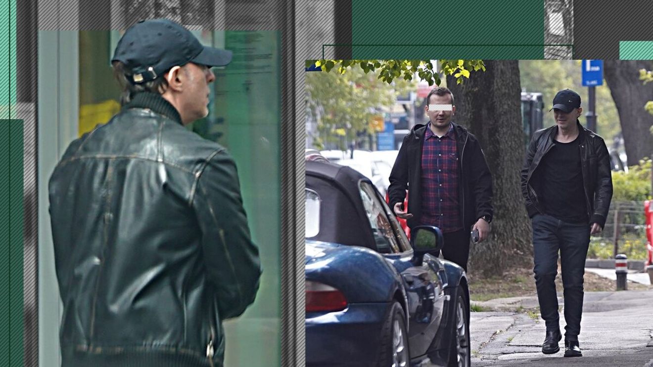 Florin Cîțu o „arde” undercover! Președintele Senatului a ieșit cu geaca de piele și șapca trasă pe ochi, pe Beller, la promenadă