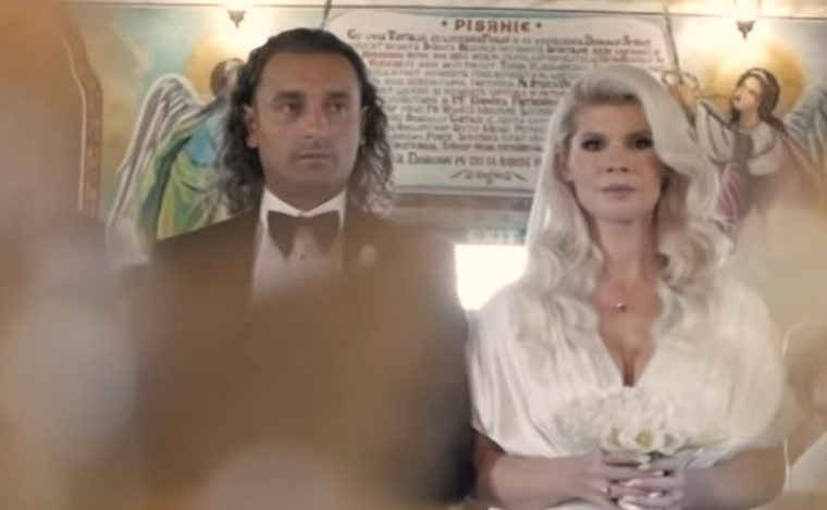 Diana Matei și Marian Cleante s-au căsătorit, în secret, după 15 ani de relație! Imagini fabuloase de la nuntă