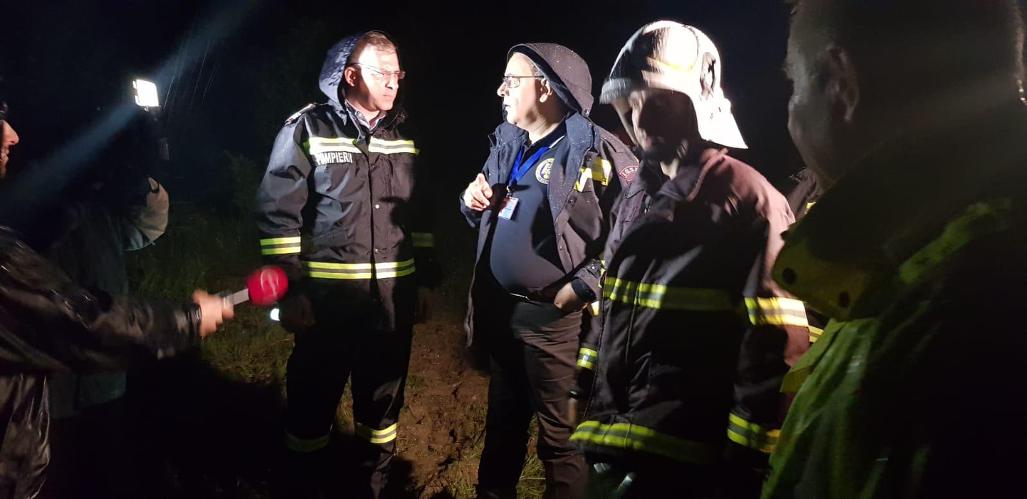 Imagini apocaliptice în Ialomița, unde mai multe case au fost inundate. E COD PORTOCALIU de inundații