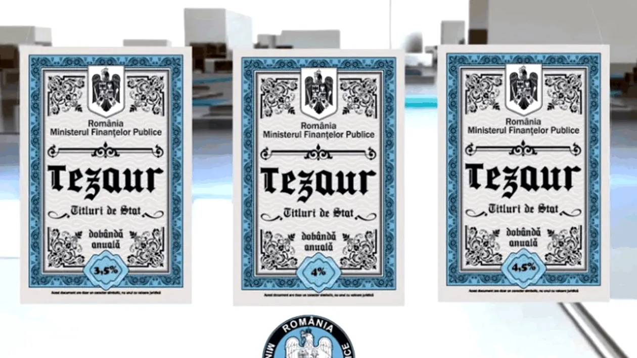 Românii pot cumpăra din nou titluri de stat Tezaur. Ce dobânzi oferă statul și până când te poți înscrie