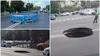 Din ce cauză a apărut groapa de 3 metri de pe mijlocul Bulevardului Eroilor. Ce spune PMB