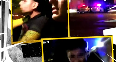Trei adolescenți au făcut live în timp ce erau urmăriți pe străzile din Craiova. Trei mașini de poliție după noi, să moară viața mea, ca în GTA