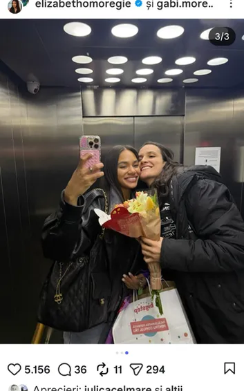 Elizabeth Omoregie și Gabriela Moreschi. sursă - social media