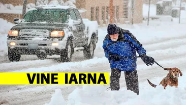 ANM, anunț devastator: Peste 3 zile vine iarna în România