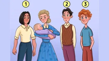 TEST IQ | Cine este tatăl bebelușului din imagine? Atenție la toate detaliile!
