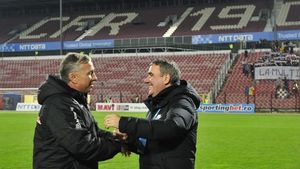 Hagi, mulțumit cu punctul din „Gruia” deși Viitorul tremură pentru play-off: „Viaţa merge înainte!”