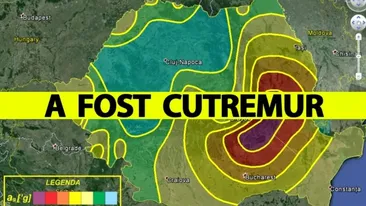 Cutremur de 4,2 grade în România! Activitate seismica neobișnuită în România