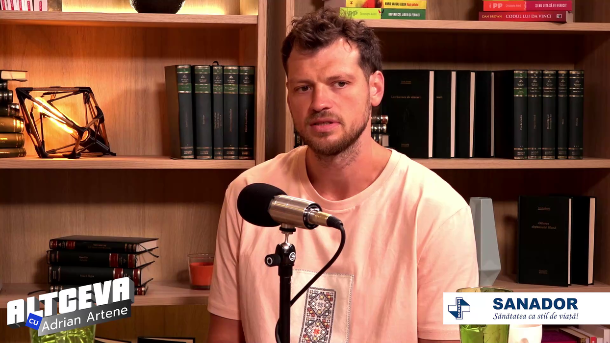 Sorin și Diana Gadola au fost invitați în podcastul "ALTCEVA cu Adrian Artene", difuzat pe canalul de YouTube cu același nume (Foto: captură video)