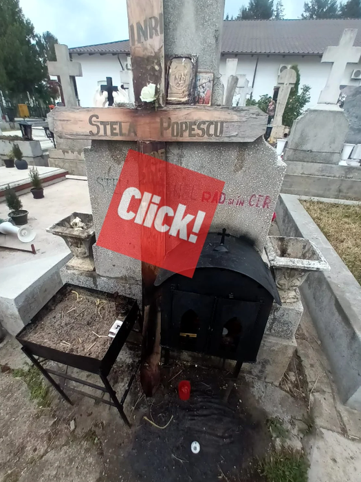 Mormântul Stelei Popescu, la aproape 7 ani de la decesul actriței/ Sursa foto: Click