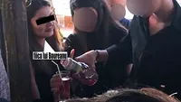 A avut un paharnic tot timpul de-a dreapta sa! Fiica lui Boureanu, o nouă escapadă bahică, în club!