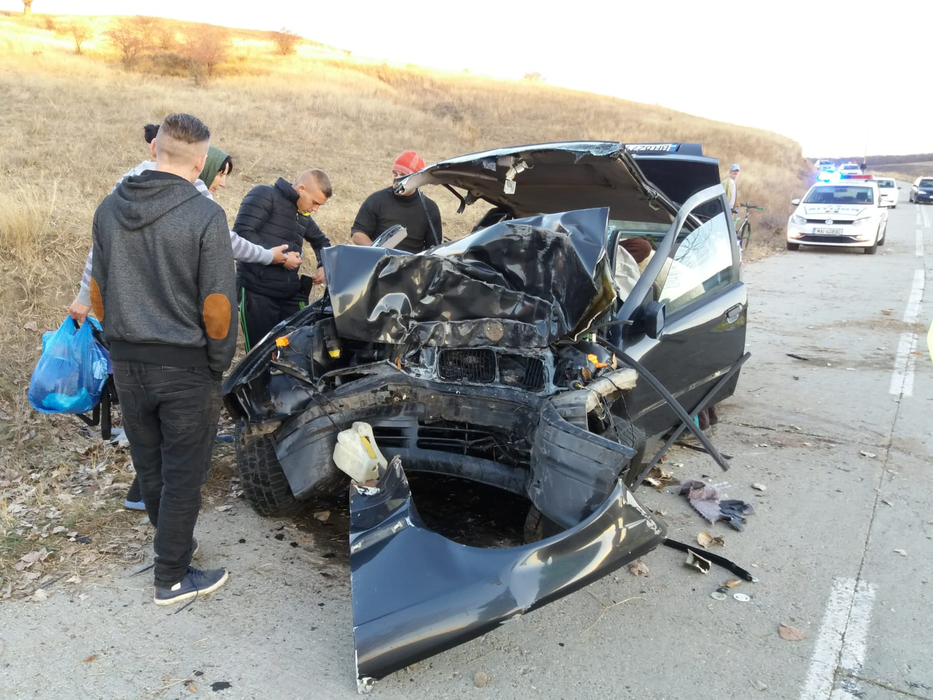 Grav accident de circulație în Vârvoru de Jos, Dolj