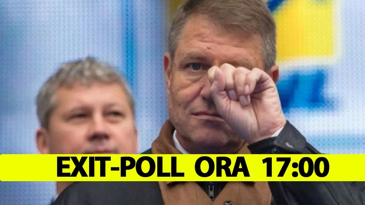 Avem exit poll-ul de 17:00! Surpriză uriașă la alegerile prezidențiale. Ce lovitură pentru Klaus Iohannis