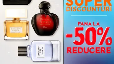 In septembrie, discounturi de până la 50% la parfumeria.ro!