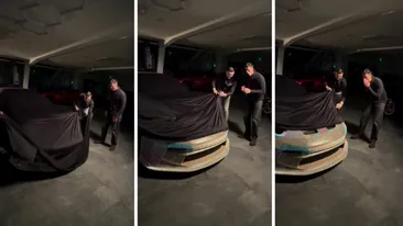 Cum arată mașina tunată cu 1.236.548 de cristale. Imaginile îți vor fura ochii cu siguranță!