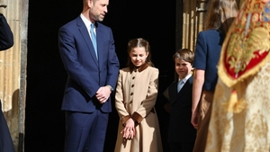 Momentul dintre Prințul William și fiica sa de la slujba de Paște care a topit inimi. Imaginile i-au cucerit pe internauți