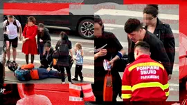 BREAKING | Bogdan de la Ploiești, fotografiat la locul unui accident grav din Capitală. VIDEO