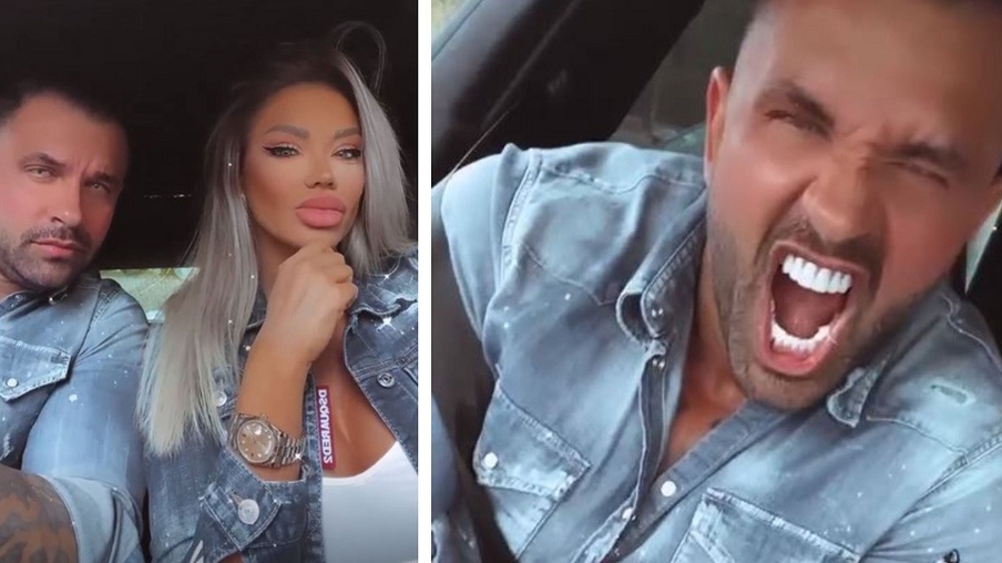 Bianca Drăgușanu, însoțită de iubitul bătăuș la grădinița fiicei sale. Cum o alintă Alex Bodi pe Sofia Slav | FOTO