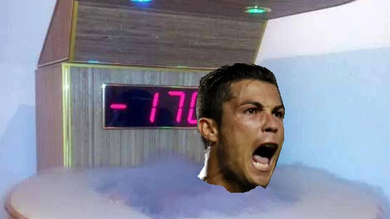 Beneficiile criosaunei. Cristiano Ronaldo a apelat la aşa ceva