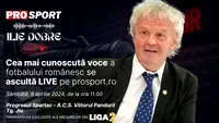 Ilie Dobre comentează LIVE pe ProSport.ro meciul Progresul Spartac - A.C.S. Viitorul Pandurii Tg. Jiu, sâmbătă, 6 aprilie 2024, de la ora 11.00