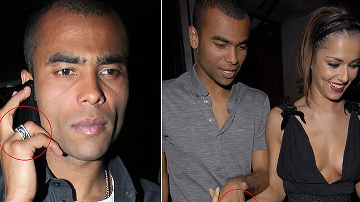 Ashley Cole poarta din nou inelul de nunta