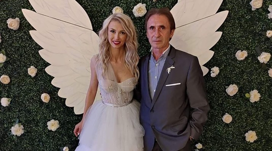 Andreea Bălan și tatăl ei