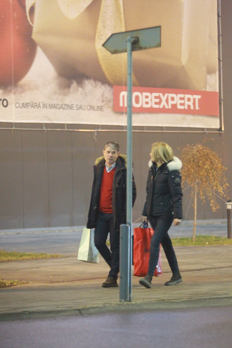 George Scripcaru și Daniela Kasper, ”Regina imobiliarelor de sub Tâmpa”, împreună la shopping