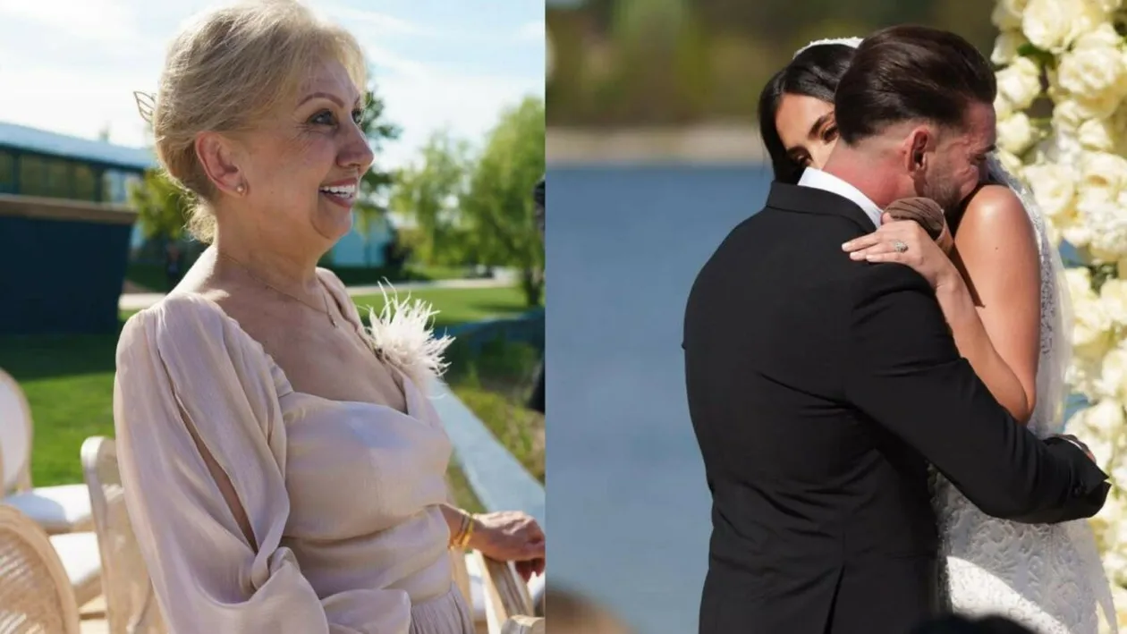 Cum a apărut mama lui Dorian Popa la nunta fiului ei. Imaginile sunt emoționante