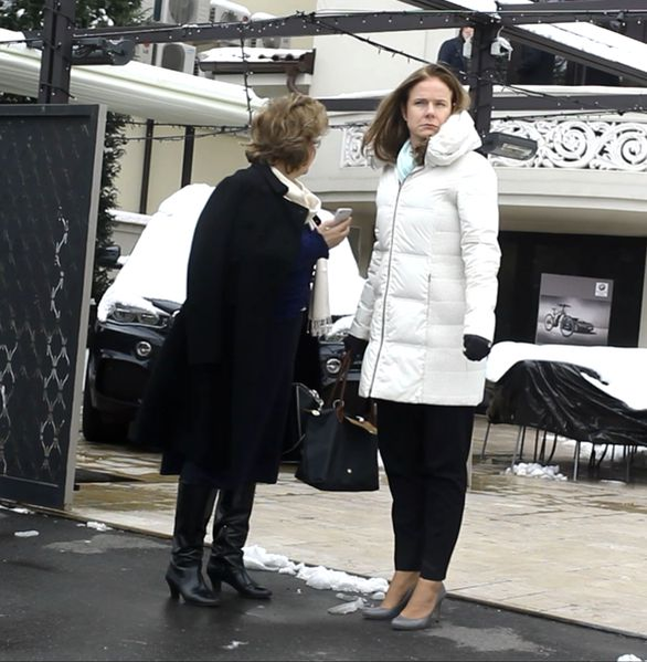 Mariana Gheorghe și Christina Verchere