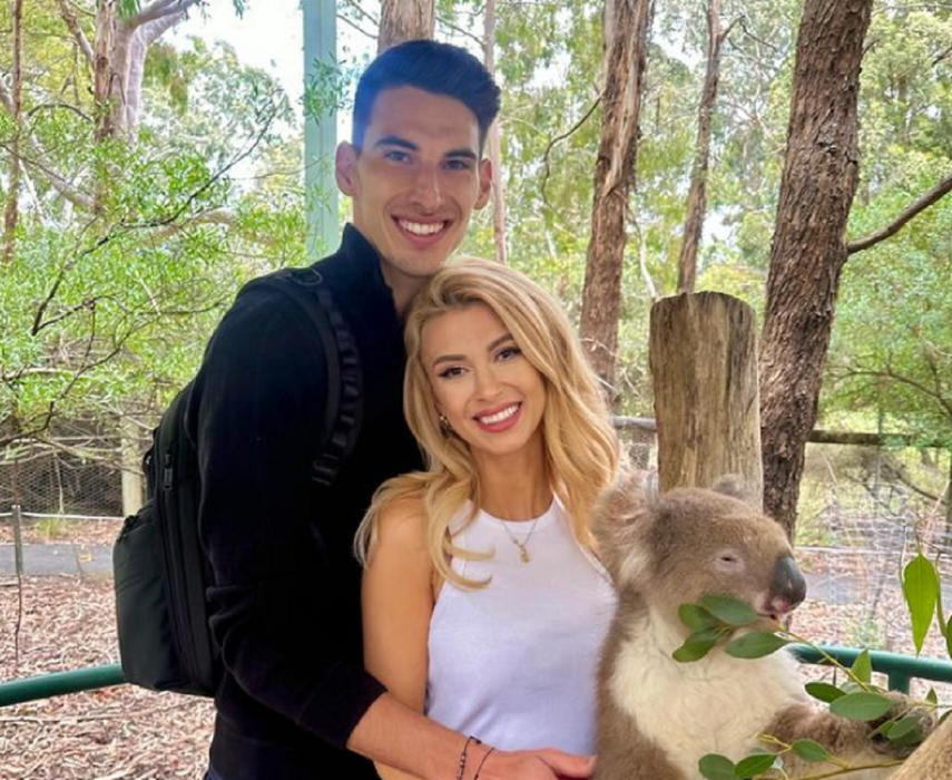 Andreea Bălan și Victor Cornea se află în Australia/ sursă foto: Instagram