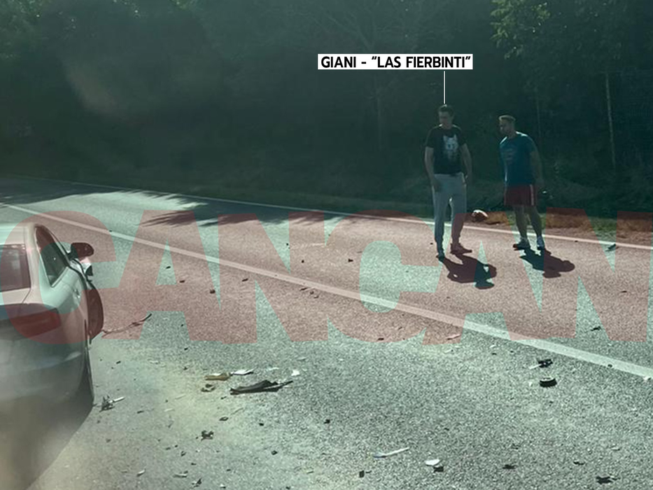 Giani din Las Fierbinți stă de vorbă cu celălalt șofer