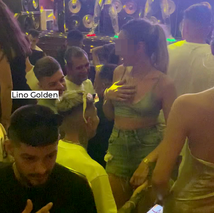 Lino Golden a ”atacat” o blondină în club, la Mamaia
