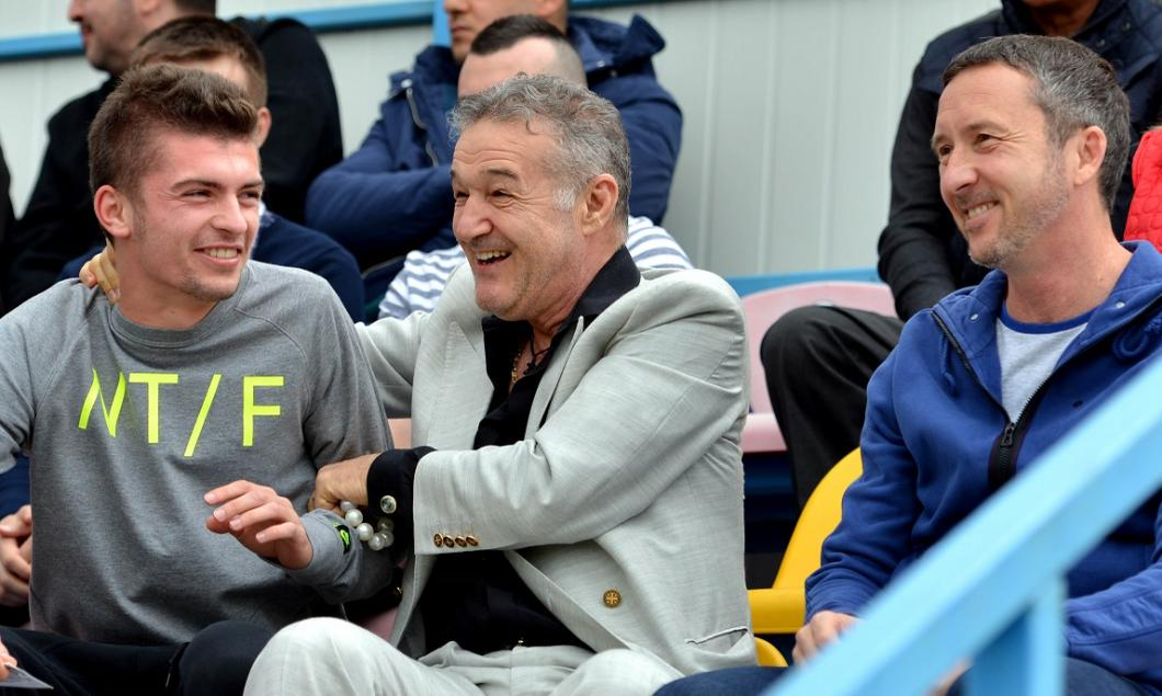 Gigi Becali, alături de Florin Tănase și Mihai Stoica