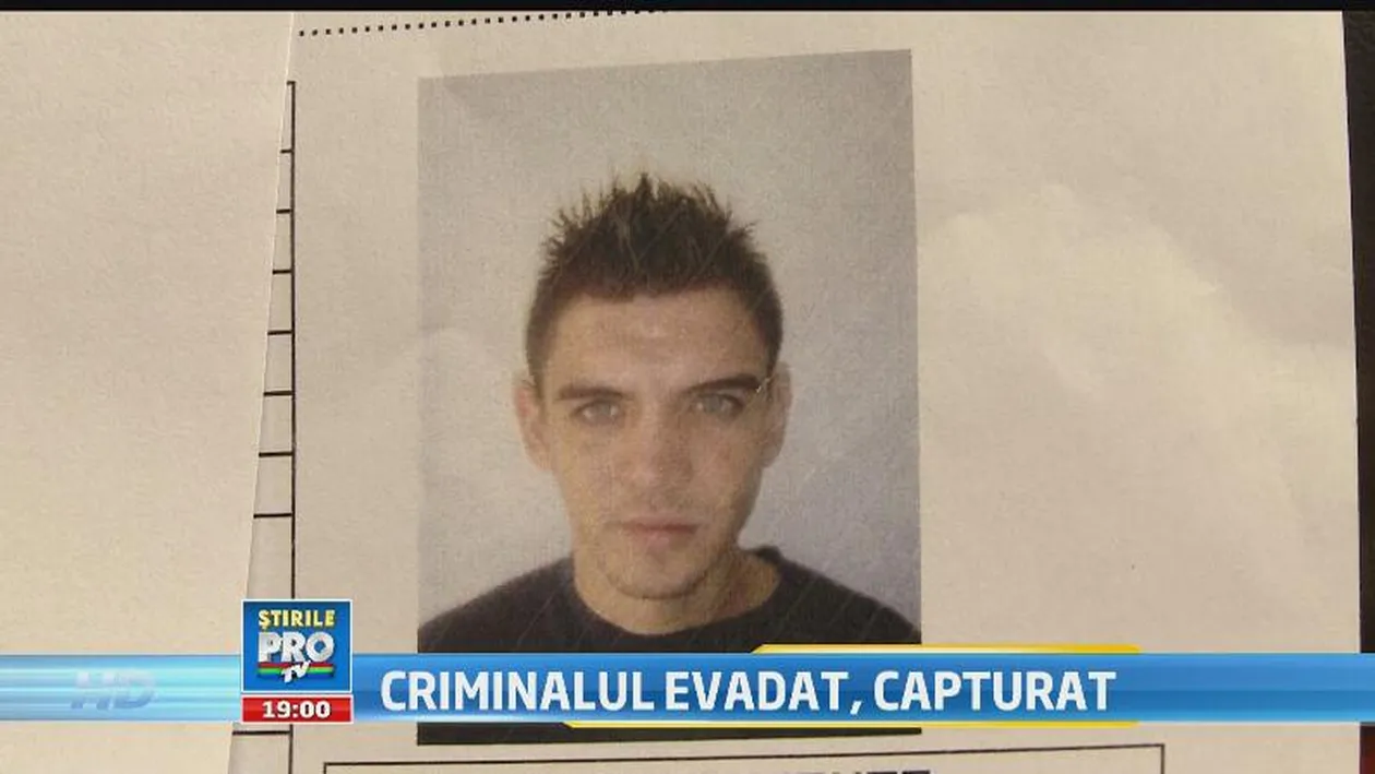 Criminalul evadat din Timişoara a fost capturat! Individul se plimba liniştit prin centrul oraşului!