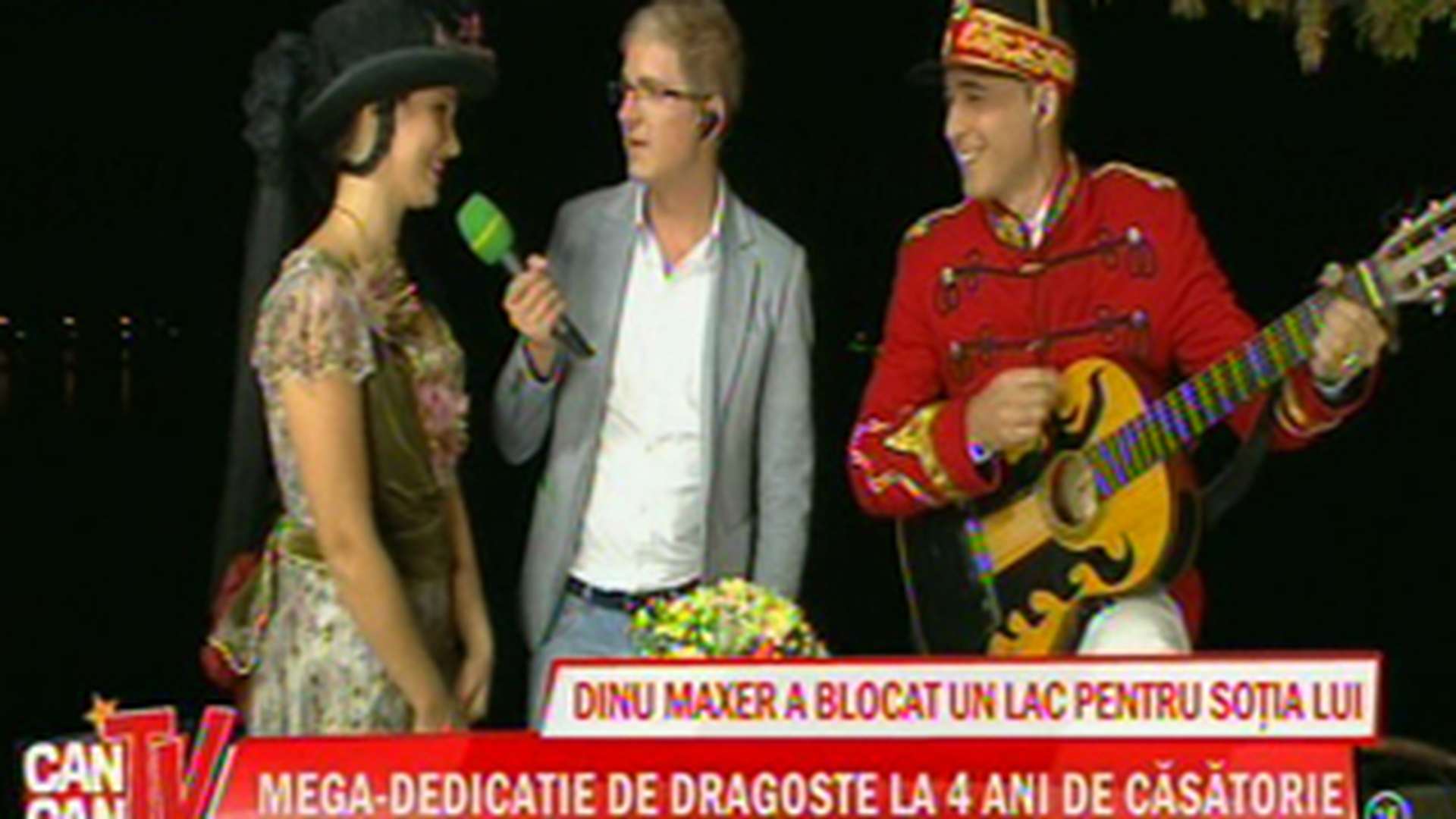 Deea si Dinu Maxer si-au reinnoit juramintele de iubire, in direct la CANCAN TV! Dupa 4 ani, sotul a plimbat-o cu barca pe lac si i-a spus ca va fi doar al ei!