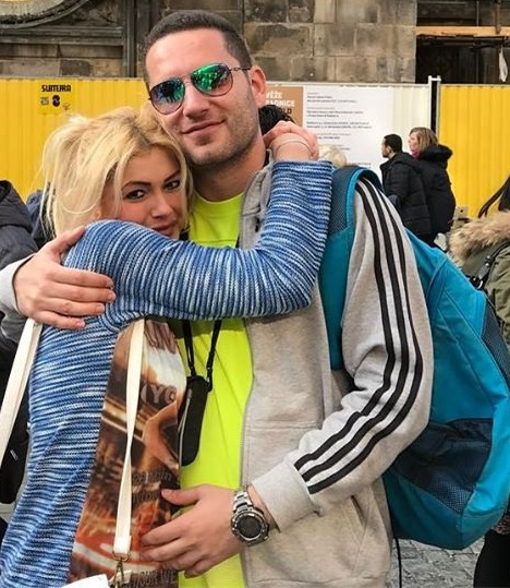 Flavia Apostol, împreună cu iubitul ei