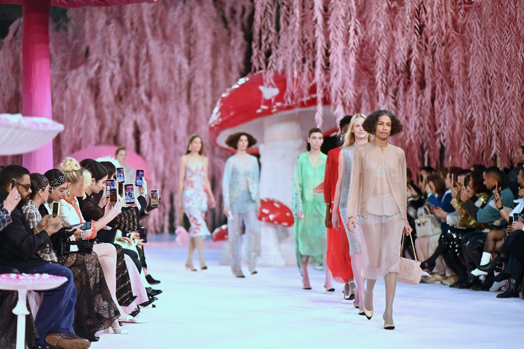 Models walk the runway during the Chanel Haute Couture Week Spring/Summer 2026 show as part of Paris Fashion Week on January 27, 2026 in Paris, France. Photo by Franck Castel/ABACAPRESS.COM