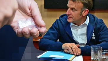 Imagini bombă sau dezinformare? Cum a ajuns președintele Macron să fie acuzat că „ascunde droguri într-un șervețel”?