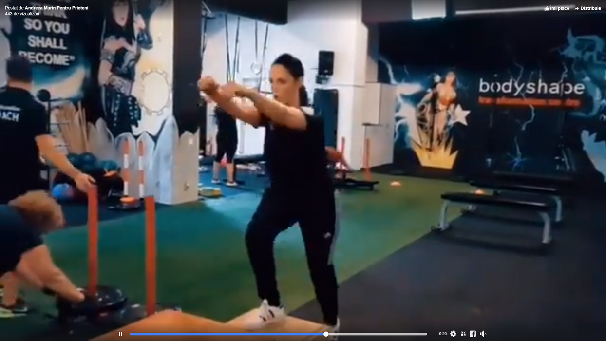 Andreea Marin sase saptamani de fitness