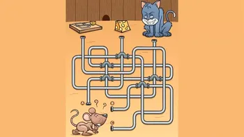 Test de inteligență | Rezolvați labirintul: A, B sau C? Ce drum trebuie să aleagă șoricelul pentru a ajunge la cașcaval?