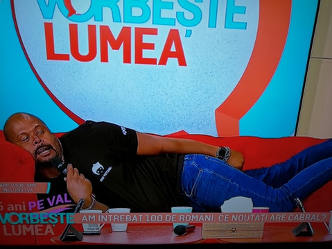Cabral a făcut show în emisiunea Vorbește lumea, de la Pro TV