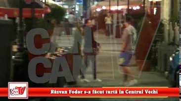 Razvan Fodor s-a facut turta in Centrul Vechi