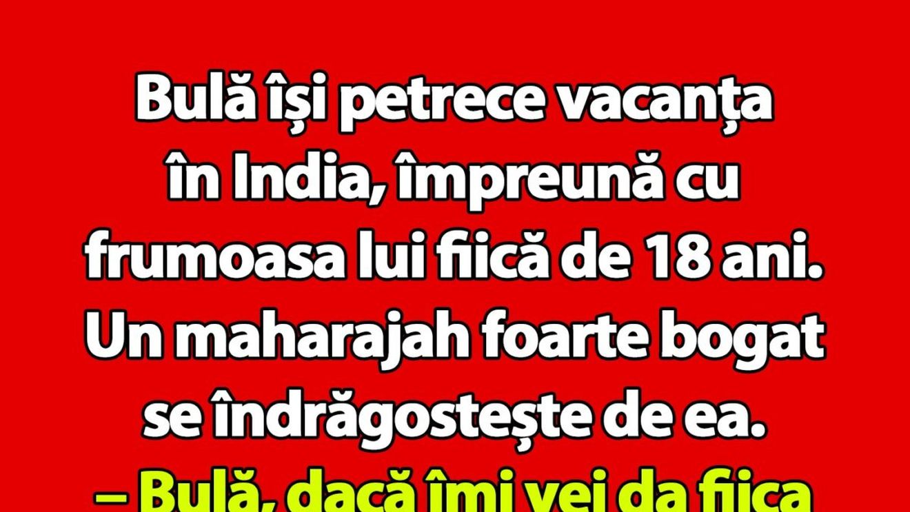 BANC | Bulă și vacanța în India