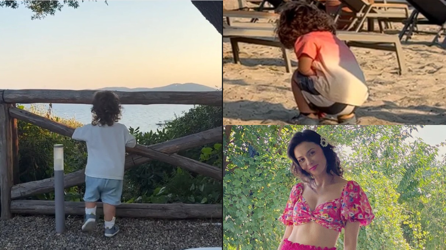Anca Dumitra a plecat la mare cu fiul său. Fotografiile care i-au înduioșat pe fani