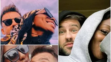 Florin Ristei, amor dezlănțuit pe internet. Iubita cântărețului Naomi Hedman și-a aruncat lenjeria intima în fața lui