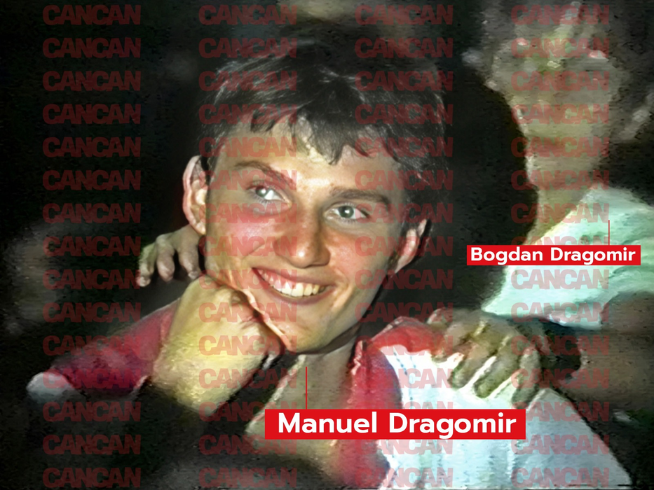 Manuel și Bogdan Dragomir, la petrecerea din 1986