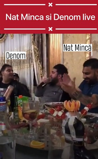 Denom și Nat Mincă, lângă Miraj Tzunami